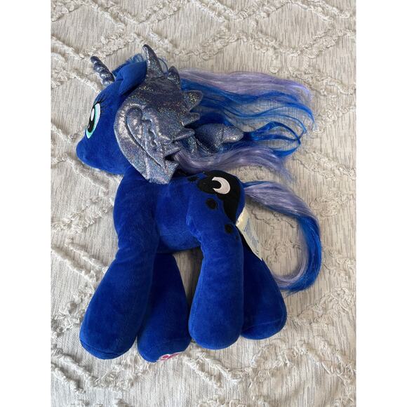 Build-A-Bear Workshop BABW Retired Princess Luna Pegasus Unicorn MLP Pony - Picture 4 of 9
